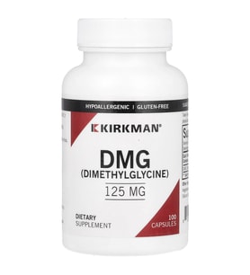 Kirkman Labs DMG (dimetilglisin) 125 mg 100 kapsül