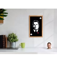 BK Gift Kişiye Özel Godfather Baba Tasarımlı Dekoratif Retro Ahşap Tablo-16
