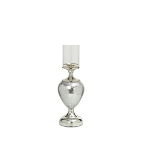 ZÜMRÜT SERİSİ SILVER ŞAMDAN 15X15X45 CM
