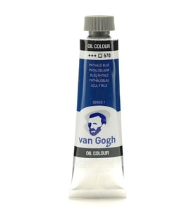 Talens Van Gogh Yağlı Boya 40 ml. 570 Phthalo Blue 
