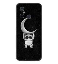 Xiaomi Redmi 12C Kılıf Resimli Desenli Silikon Platinium Series Panda Moon 1811
