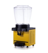 Samixir S22.AY Şerbetlik-22 litre soğuk içecek dispenseri-fıskiyeli-manuel-sarı