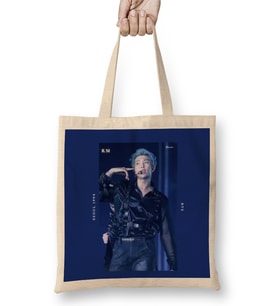 Bts Rm Kim Namjoon Dark Theme Bez Çanta Uzun Saplı