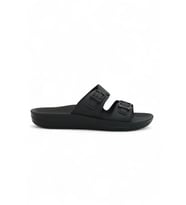 2142-9890 Tam Anatomik Unisex Hac ve Umre İçin Dikişsiz Terlik (Siyah)