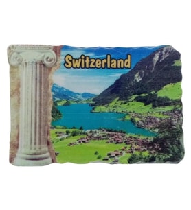 İsviçre Temalı Sütun Magnet (Karışık)