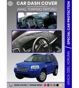 LAND ROVER FREELANDER (2006-2014) Torpido Örtüsü Torpido Koruma Tam Uyum Araca Özel Kaymaz