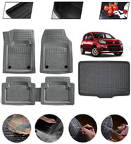 Fiat Panda Uyumlu Paspas Araca Özel Bagaj Havuzu MBS Gri