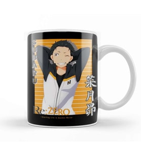 Re Zero Natsuki Subaru Kupa Bardak Porselen