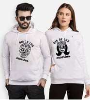 Tshirthane Dia De Los Muertos Sevgili Kombinleri Kapüşonlu Kombini (Tek Ürün Fiyatıdır.)