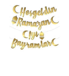 Ramazan 2 Li Set Hoş Geldin Ramazan + Iyi Bayramlar Set