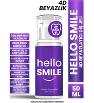 Hello Smile 4D Beyazlatıcı Diş Jeli 50 ML (Mor)
