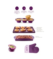 TUPPERWARE FIRIN KALIBI MOR SET ESC