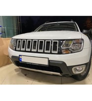 Dacia Duster 1 Ön Panjur Parlak Siyah 2009 - 2017 karlık+bodykit+ek