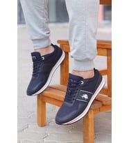 U.S. Polo Assn. Bswy Rahat Taban Erkek Sneaker Ayakkabı (Lacivert)
