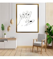 Altın  Çerçeveli tablo n1025