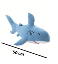 Mavi Köpek Balığı Peluş Oyuncak 50cm