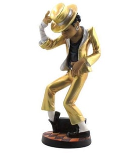 WISE Veronese Serisi-WISE MICHEAL JACKSON PARLAK SARI-21*7,5*7,5 CM.