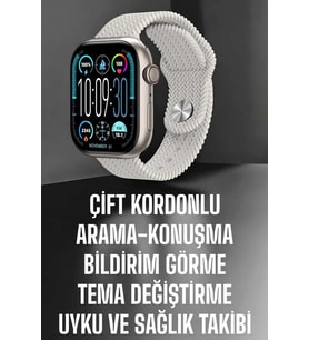 Yeni Nesil Akıllı Saat Arama Cevaplama Gps Takibi Adımsayar Nfc Özelliği
