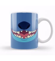 Stitch Mouth Kupa Bardak Porselen