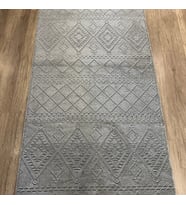 Hoom Rugs Fresh Cool 405 Yıkanabilir Gri Modern Halı