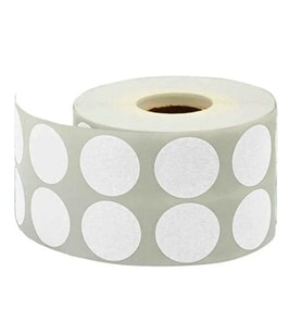 Tanex Nokta Etiket 25Mm 2500Li Beyaz - 2 adet