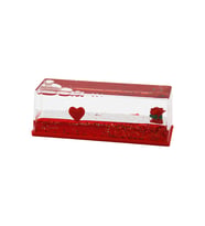 KIRMIZI SU KALP - GÜL D.GEN MİKA YÜZEN BATMAYAN DEKORATİF BİBLO AKVARYUM5.2X15.2X5.3CM