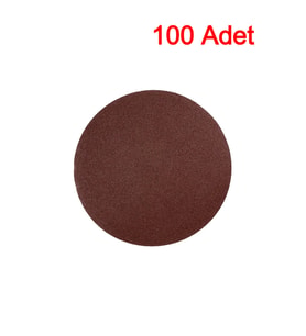 Deliksiz Cırt Zımpara 115 Mm Spiral Avuç Taşlama Matkap Uyumlu (800 KUM) 100 Adet