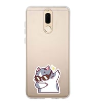 Huawei Mate 10 Lite Uyumlu Baskılı Yumuşak Silikon Şeffaf Telefon Kılıfı