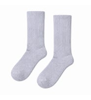 Carnaval Gri Melanj Yarım Havlu Unisex Soket Çorap