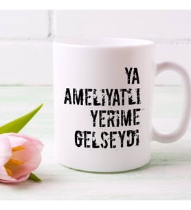 Duvar Yazısı Baskılı Kupa Bardak-07