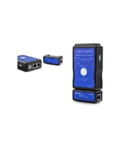 Kablo Test Cihazı RJ11 RJ45 RJ12 USB Siyah