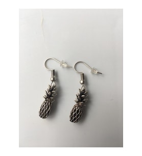 Ananas Küpe (Metal)