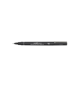 Uni-Ball Teknik Çizim Kalemi Akrilik Uçlu Fine Line Pin 0.2 Mm Siyah (12 Li Paket)