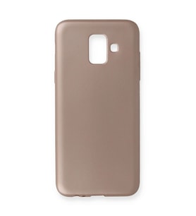Samsung Galaxy A6 2018 Kılıf First Silikon - Rose Gold