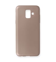 Samsung Galaxy A6 2018 Kılıf First Silikon - Rose Gold