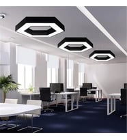 D-9013-1S Altıgen Linear Aydınlatma Modern Led Avize