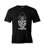 Star Wars - Use the Force Siyah Erkek Tshirt