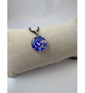 CAM HARF KOLYE – HANDMADE EL YAPIMI MURANO– (Y) HARFİ MODELİ