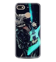 General Mobile GM8 Go GM9 GM20 Pro Plus Kılıf Desemli Silikon Dog Guitar 1789