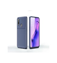Oppo A31 Uyumlu Kılıf Zore Negro Silikon Kapak (Lacivert)