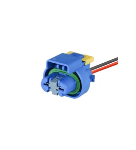 Fan Motor Soketi Mavi 2 Pin Kablolu