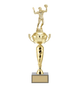 ODAK KUPA - Figürlü Kupalar - Voleybol Erkek Figürlü Kupalar FG-076 C - 46 cm