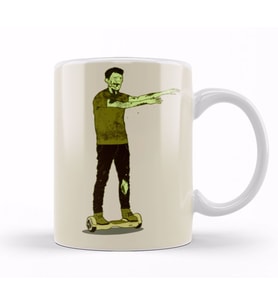 The Walking Zombie Kupa Bardak Porselen