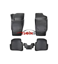 Seat İbiza IV 3D Havuzlu Paspas 2014 Siyah