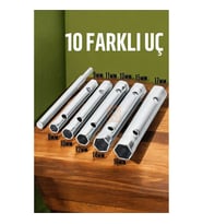 Tork Lokma Seti Boru Kovan Tip Anahtar Seti Buji Anahtarı