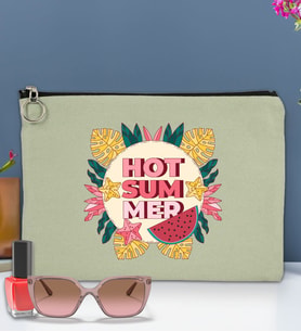 BK Gİft Yaz Temalı-8 Astarlı Portföy Çanta 30x21cm(12 Renk Seçeneği), Baskılı El Çantası, Organizer Çanta (Mint Yeşili)