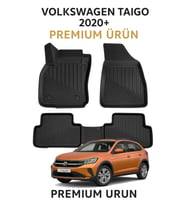Volkswagen Taigo 2020+ Uyumlu 3D Oto Paspas Premium