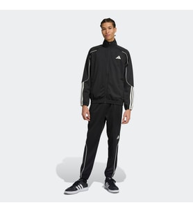 adidas JN1817 M 3S STADIUM TS Erkek Eşofman Takımı (Siyah)