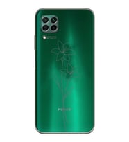 Huawei P40 Lite Uyumlu Baskılı Yumuşak Silikon Şeffaf Telefon Kılıfı