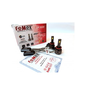 Femex H8/11 Led Xenon Led Headlight GT Nano Plus Csp LUMILED ROYAL Chipset Radyatör Soğutmalı